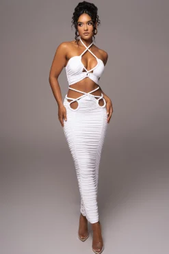 Ivory Go The Distance Skirt Set*JLUXLABEL Hot