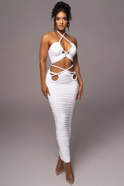 Ivory Go The Distance Skirt Set*JLUXLABEL Hot