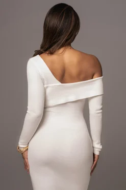 Ivory Harper Knit Maxi Dress*JLUXLABEL Fashion