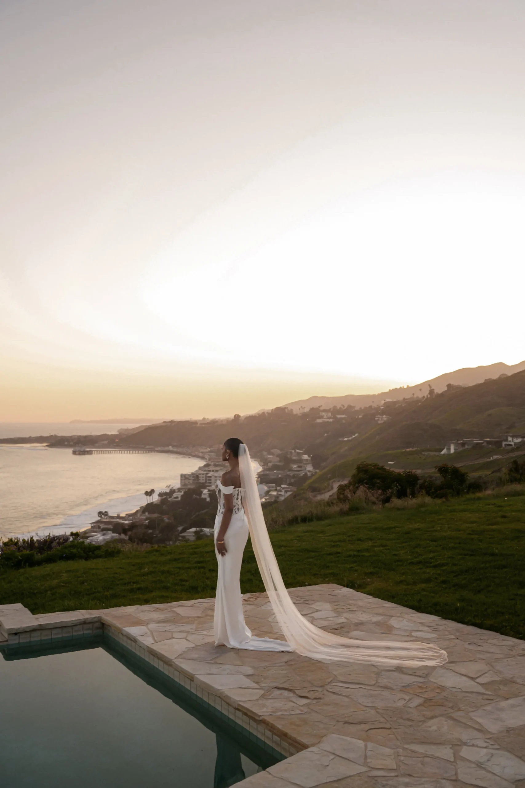 Ivory Infinite Love Satin Gown*JLUXLABEL Online