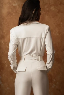 Ivory Jaxson Button Up*JLUXLABEL Sale