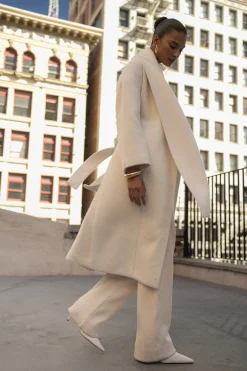 Ivory Jonah Coat*JLUXLABEL Online