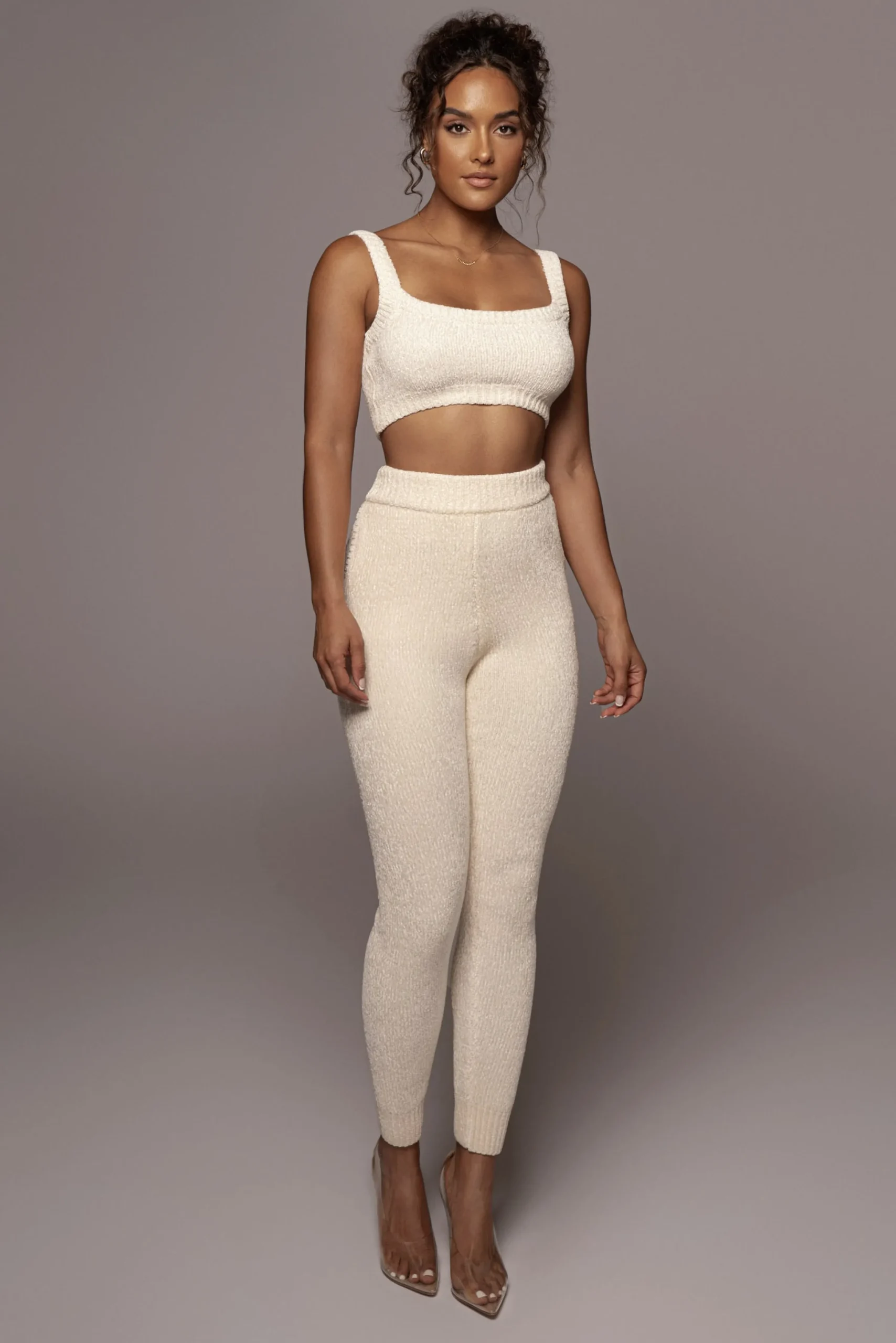 Ivory Juniper Chenille Sweater Pant*JLUXLABEL New