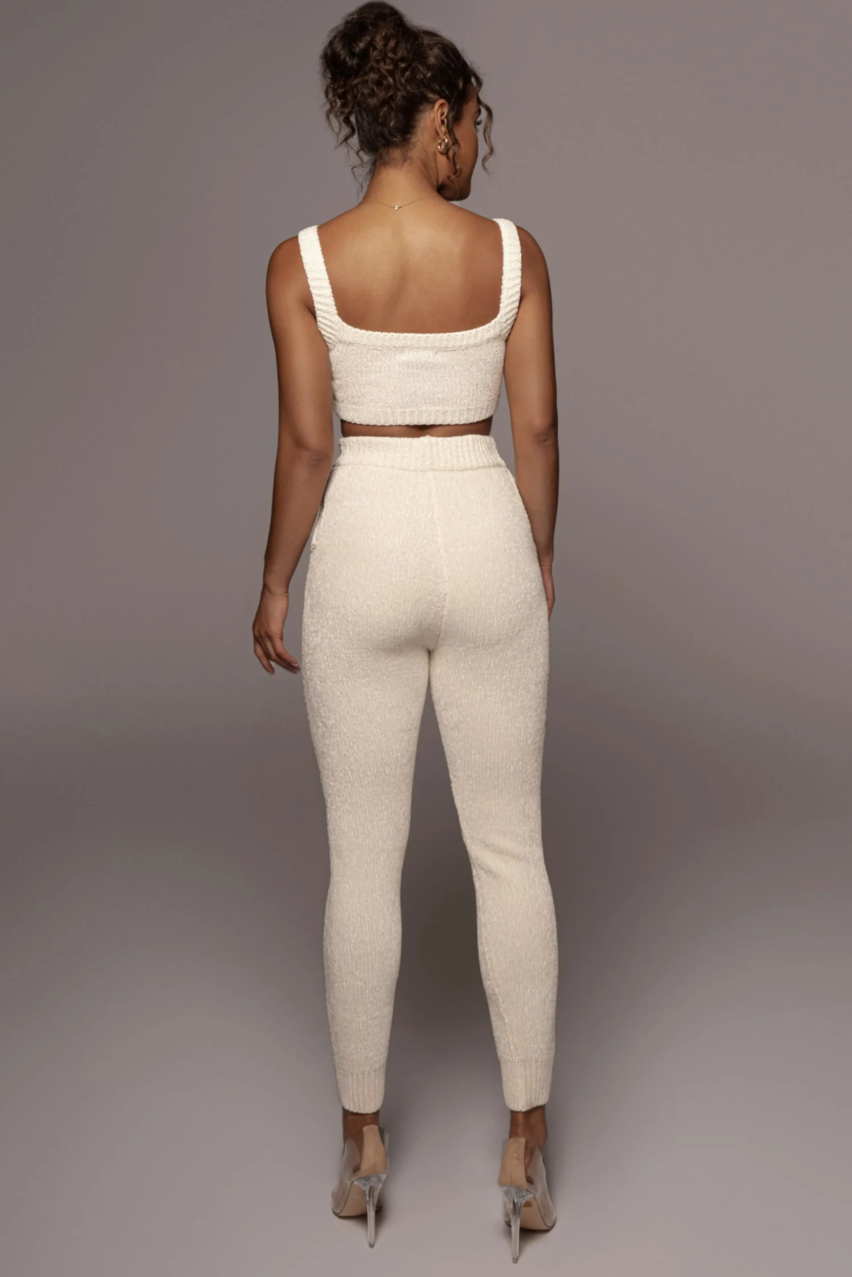 Ivory Juniper Chenille Sweater Pant*JLUXLABEL New