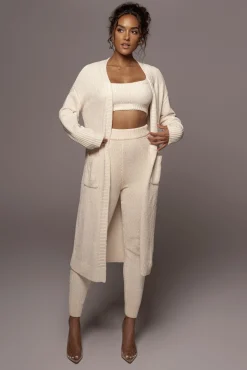 Ivory Juniper Chenille Sweater Pant*JLUXLABEL New