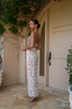 Ivory Lace Romance Maxi Skirt*JLUXLABEL Outlet