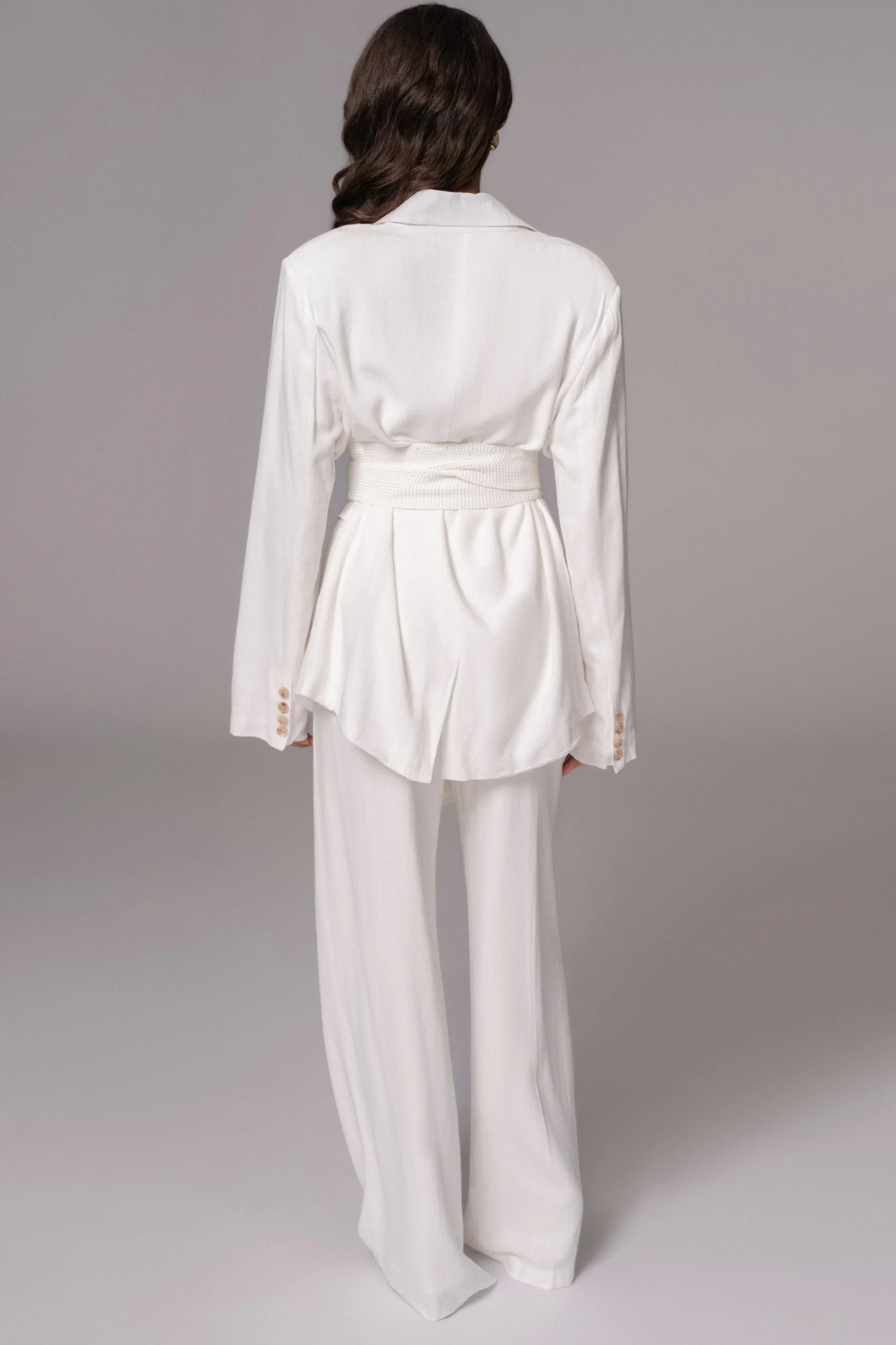 Ivory Lagos Knit Belt*JLUXLABEL Online