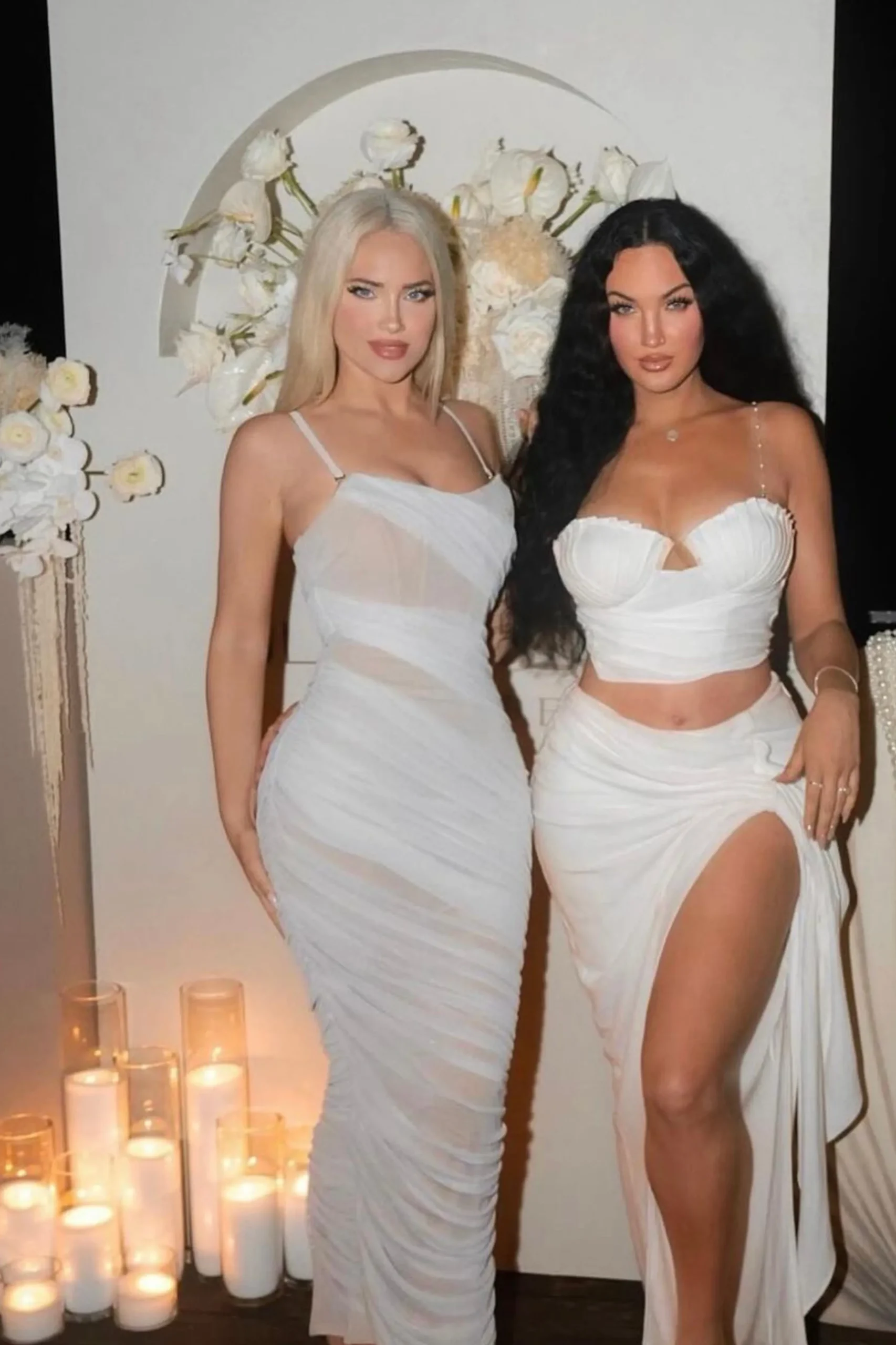 Ivory Las Olas Linen Skirt*JLUXLABEL Fashion