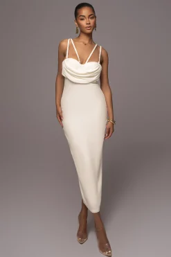 Ivory Linen Visions Of You Dress*JLUXLABEL Discount