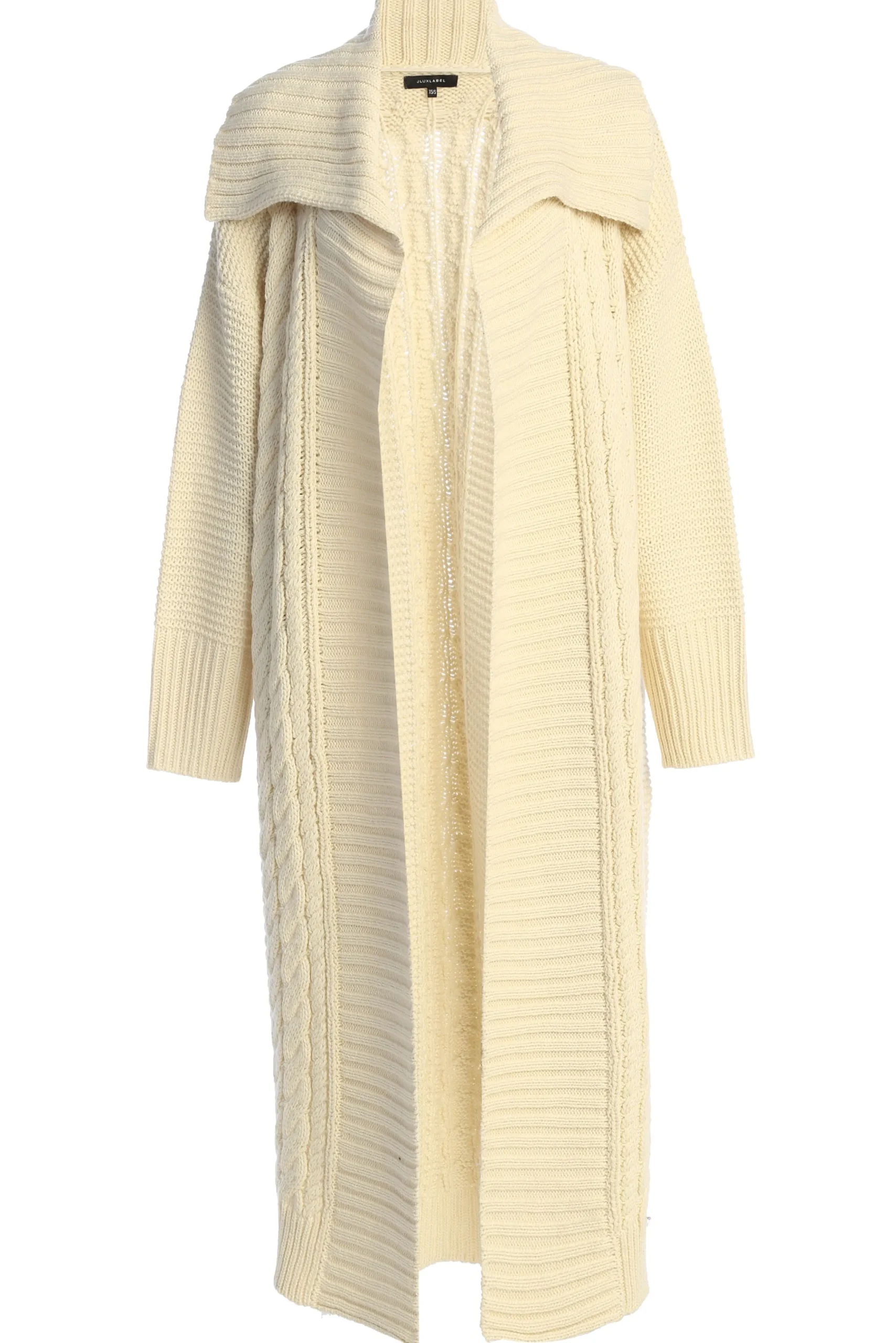 Ivory Malinda Sweater Knit Cardigan*JLUXLABEL Online