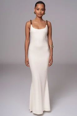 Ivory Nautical Escape Maxi Dress*JLUXLABEL Hot