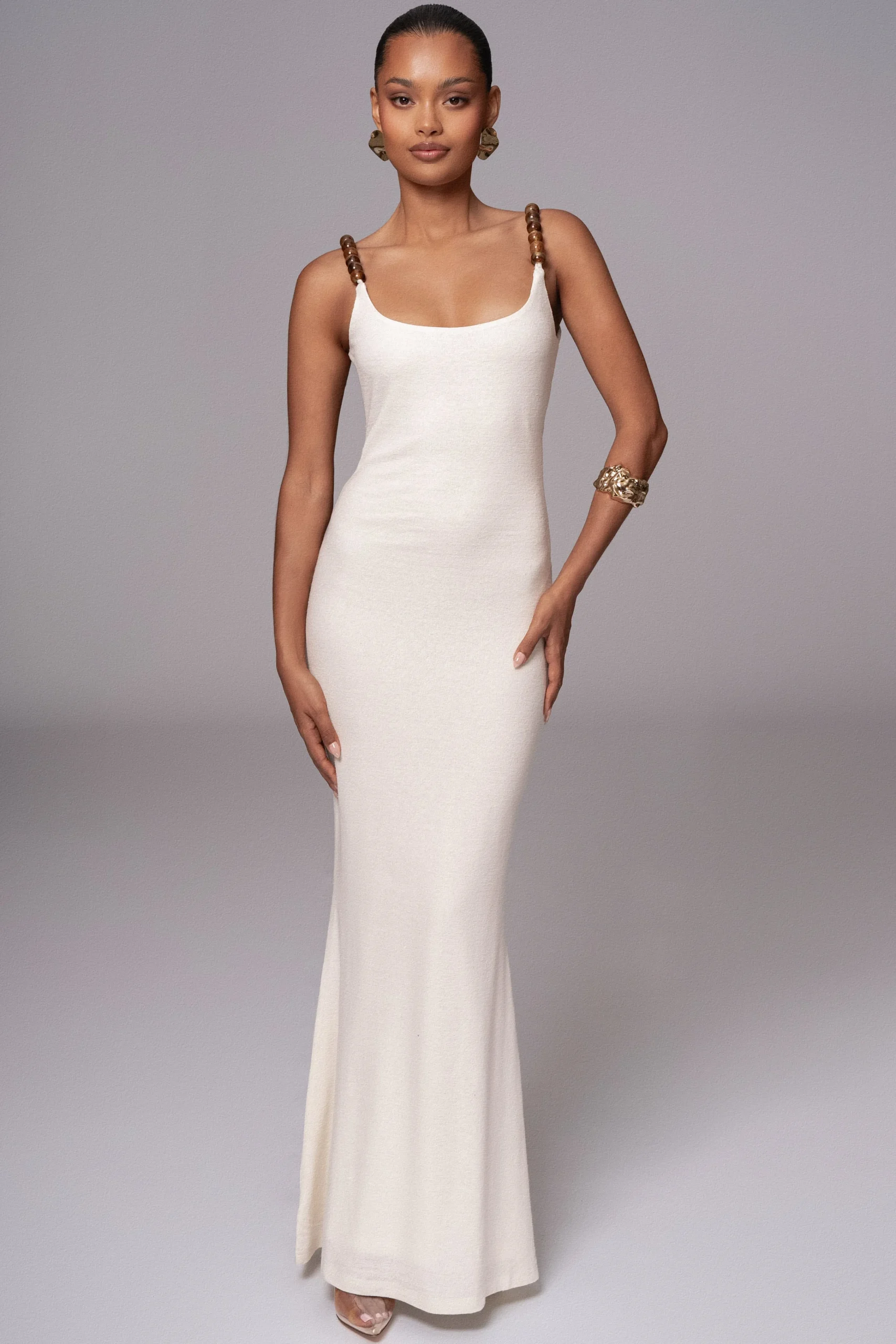 Ivory Nautical Escape Maxi Dress*JLUXLABEL Hot