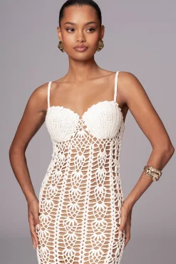 Ivory Odyssey Maxi Dress*JLUXLABEL Clearance