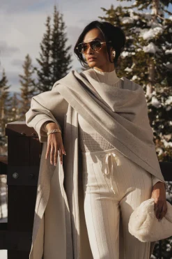 Ivory Park City Reversible Shawl*JLUXLABEL Online