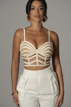 Ivory Serenity Bay Top*JLUXLABEL Discount