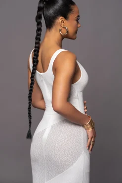 Ivory Shift Of Feelings Midi Dress*JLUXLABEL Online