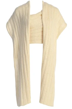 Ivory Soft Life Cable Knit Sweater Top*JLUXLABEL Fashion