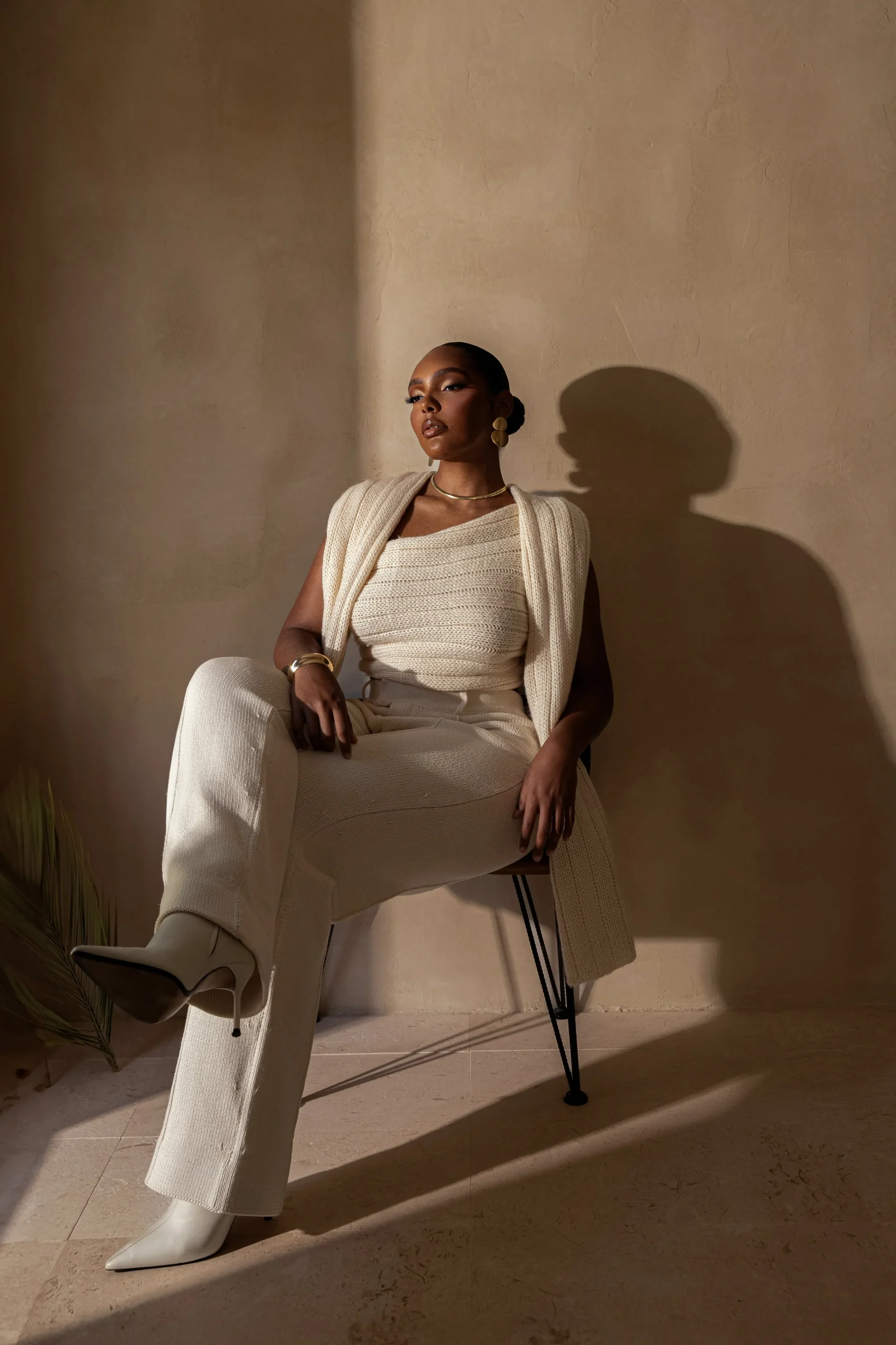 Ivory Soft Life Cable Knit Sweater Top*JLUXLABEL Fashion