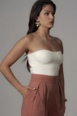 Ivory Tropic Oasis Top*JLUXLABEL Fashion