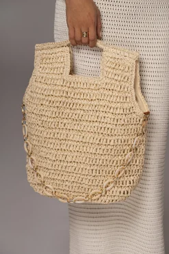 Ivory Tropica Handbag*JLUXLABEL Fashion