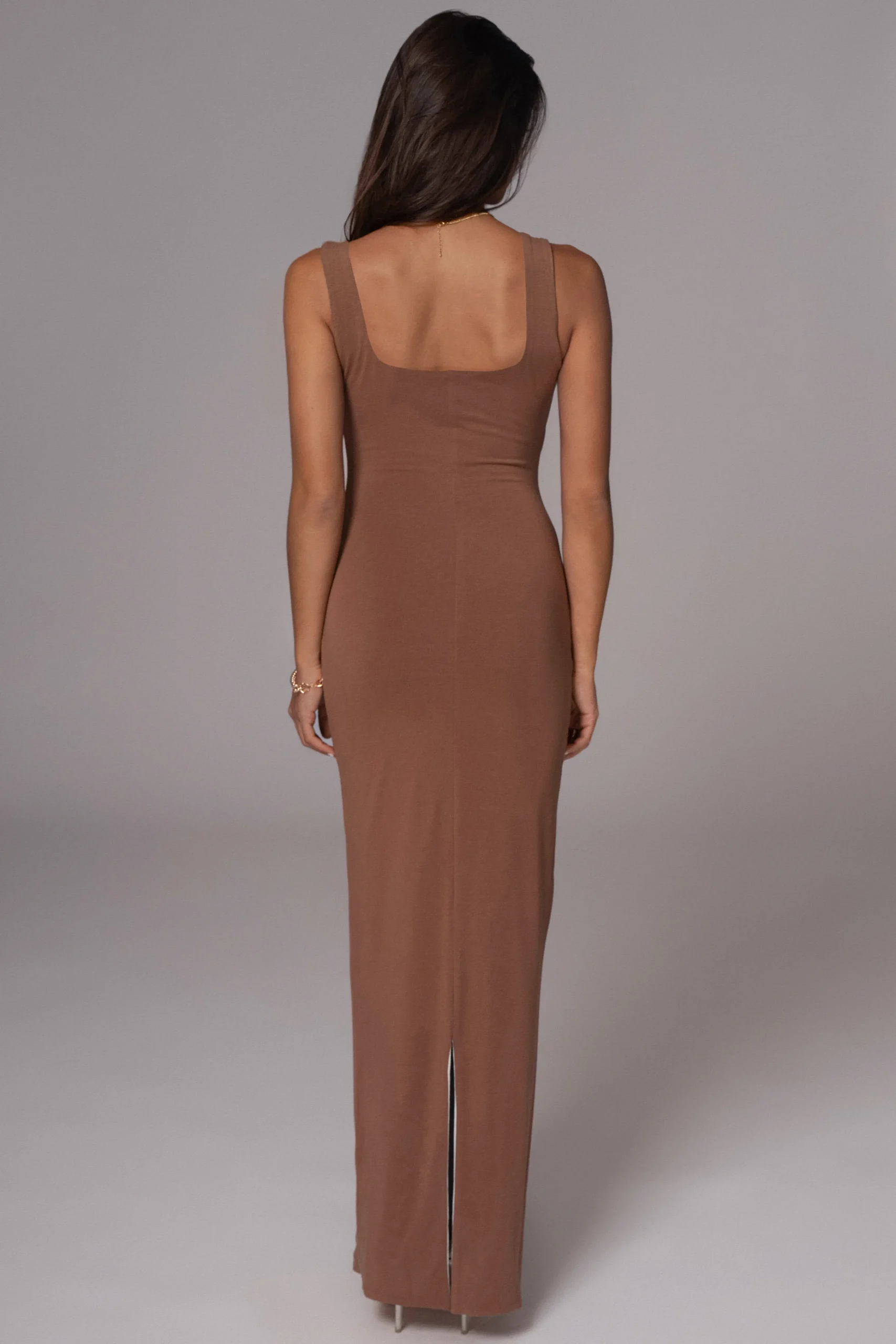 Ivory/Pecan Keidi Reversible Maxi Dress*JLUXLABEL Online