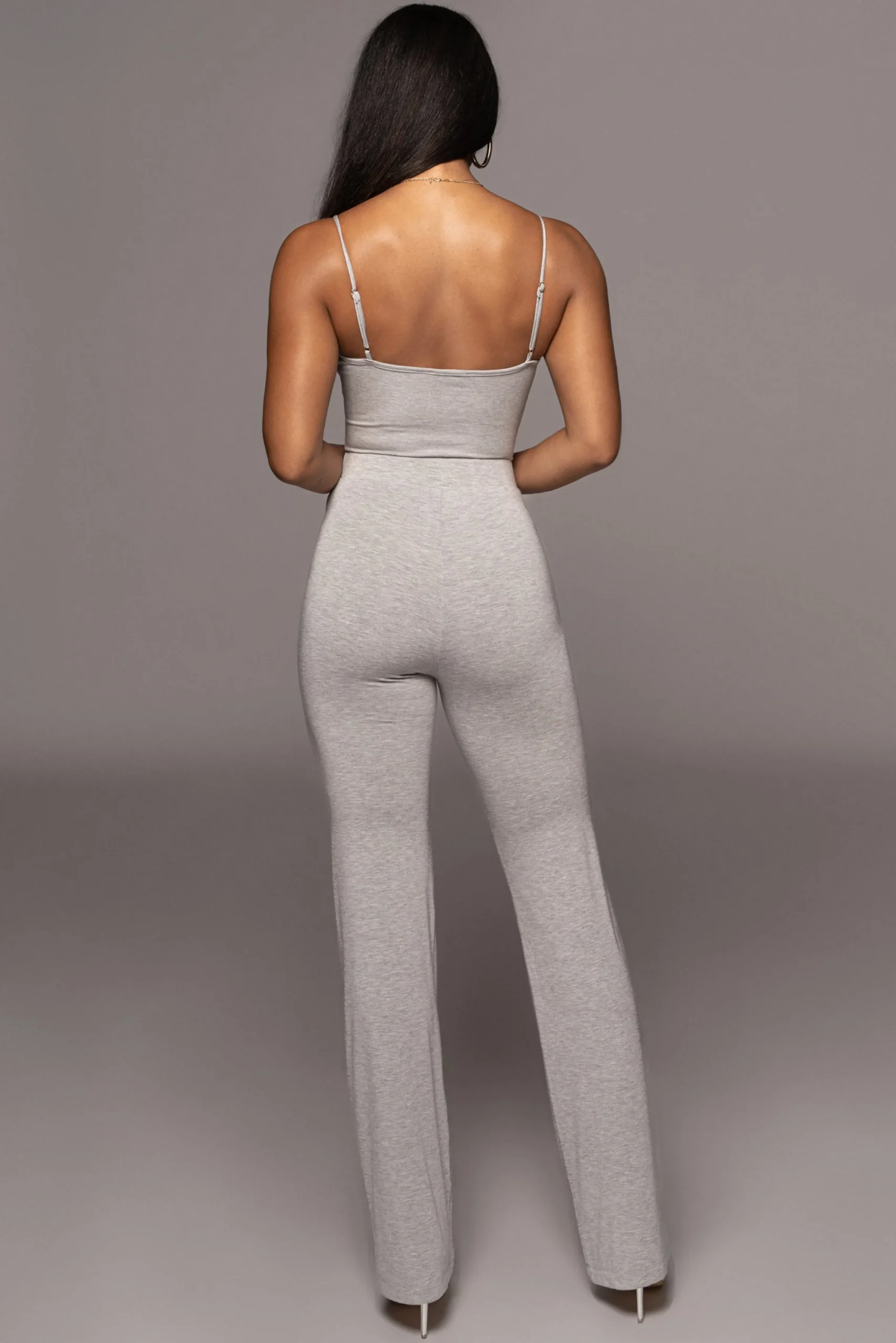 Jluxbasix Grey Not So Yoga Pants*JLUXLABEL Fashion