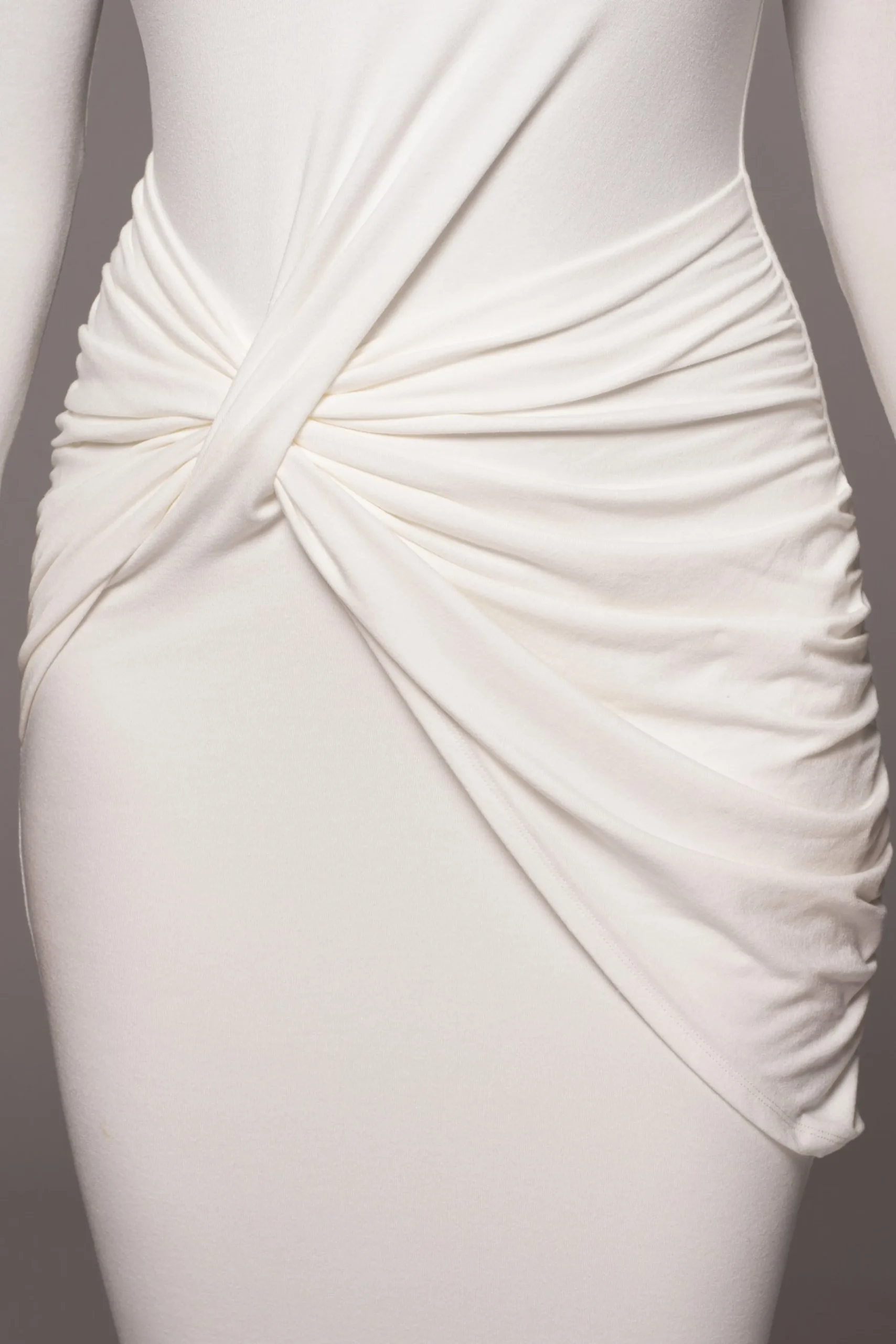 Jluxbasix Ivory Modern Lovers Midi Dress*JLUXLABEL Clearance