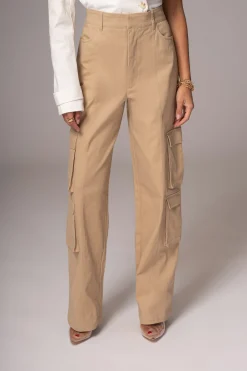 Khaki Double Take Cargo Pants*JLUXLABEL Fashion
