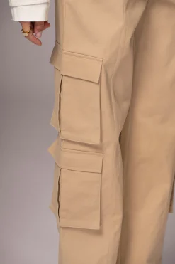 Khaki Double Take Cargo Pants*JLUXLABEL Fashion