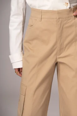 Khaki Double Take Cargo Pants*JLUXLABEL Fashion