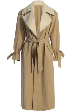 Khaki Shona Oversized Coat*JLUXLABEL Sale