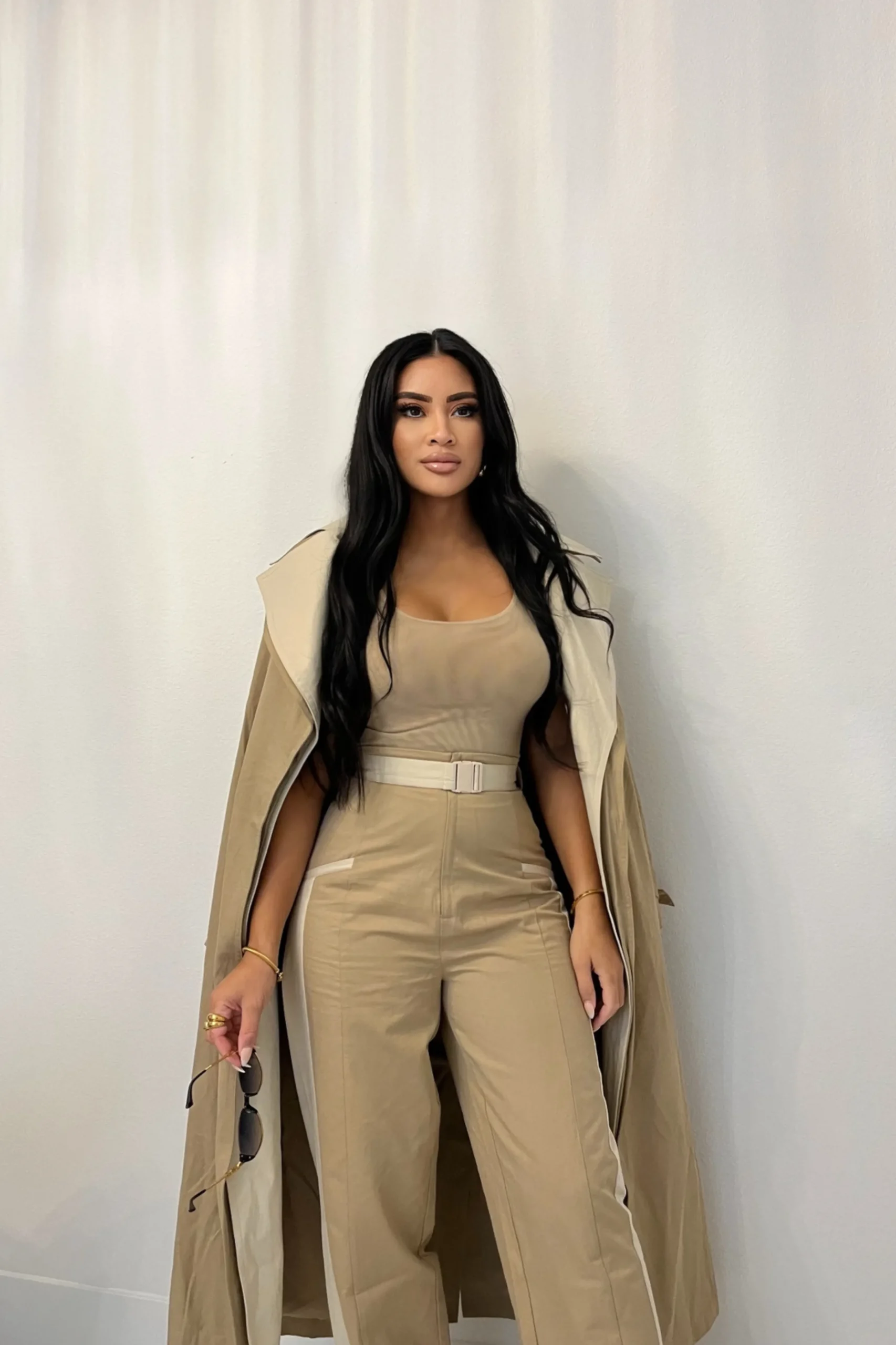 Khaki Shona Oversized Coat*JLUXLABEL Sale