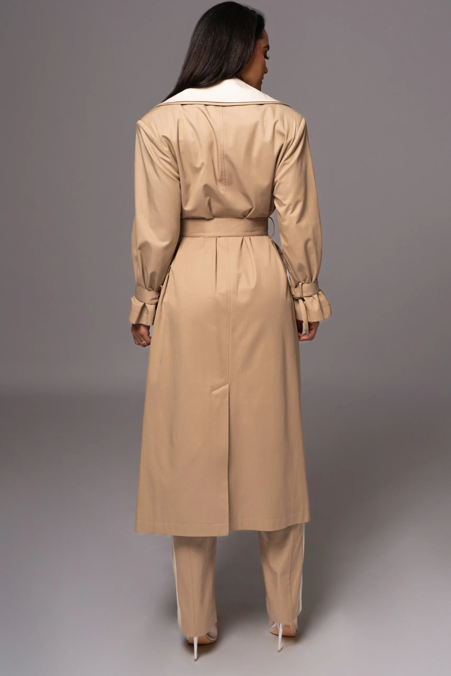 Khaki Shona Oversized Coat*JLUXLABEL Sale