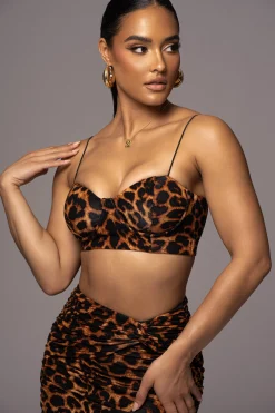 Leopard Lead You On Skirt Set*JLUXLABEL Online