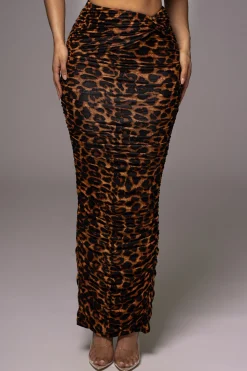 Leopard Lead You On Skirt Set*JLUXLABEL Online