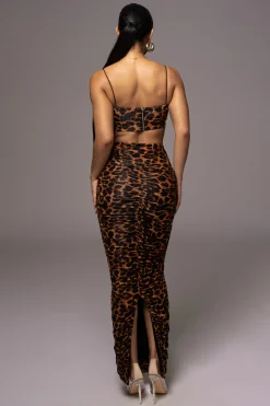 Leopard Lead You On Skirt Set*JLUXLABEL Online