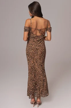 Leopard Print Hera Maxi Dress*JLUXLABEL Online