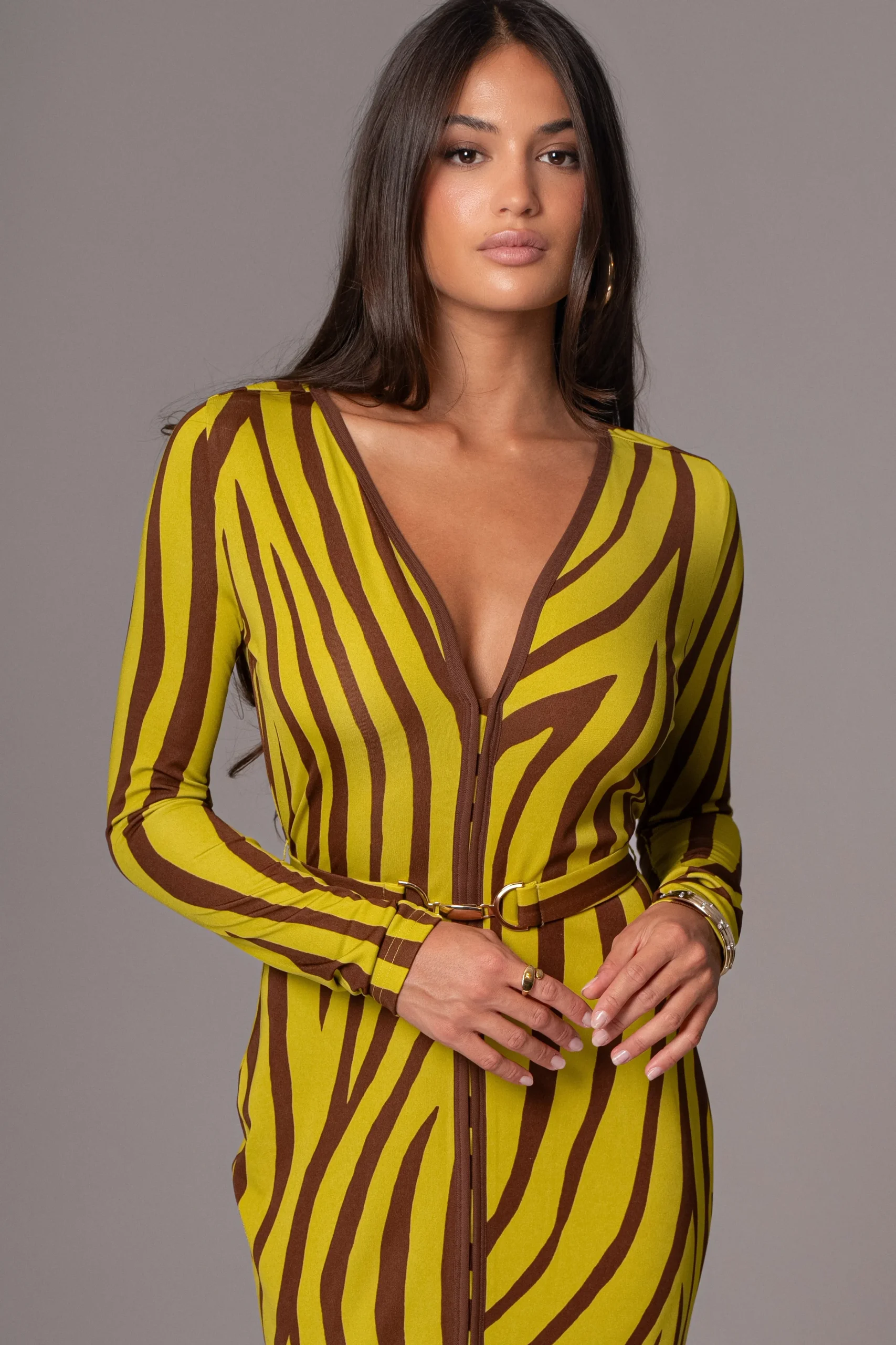 Lime Print Juki Maxi Dress*JLUXLABEL Fashion