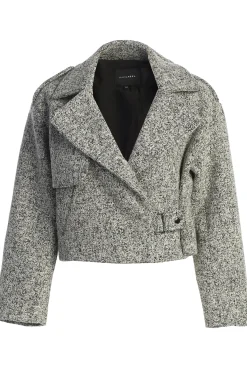 Lt. Grey  Zoe Tweed Jacket*JLUXLABEL Fashion