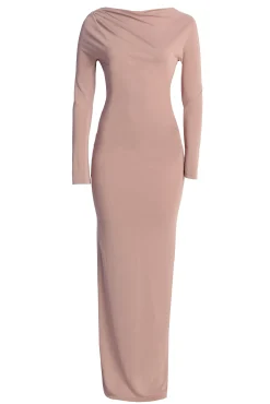 Mauve Kathleen Slit Maxi Dress*JLUXLABEL Sale