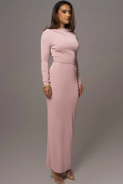 Mauve Kathleen Slit Maxi Dress*JLUXLABEL Sale