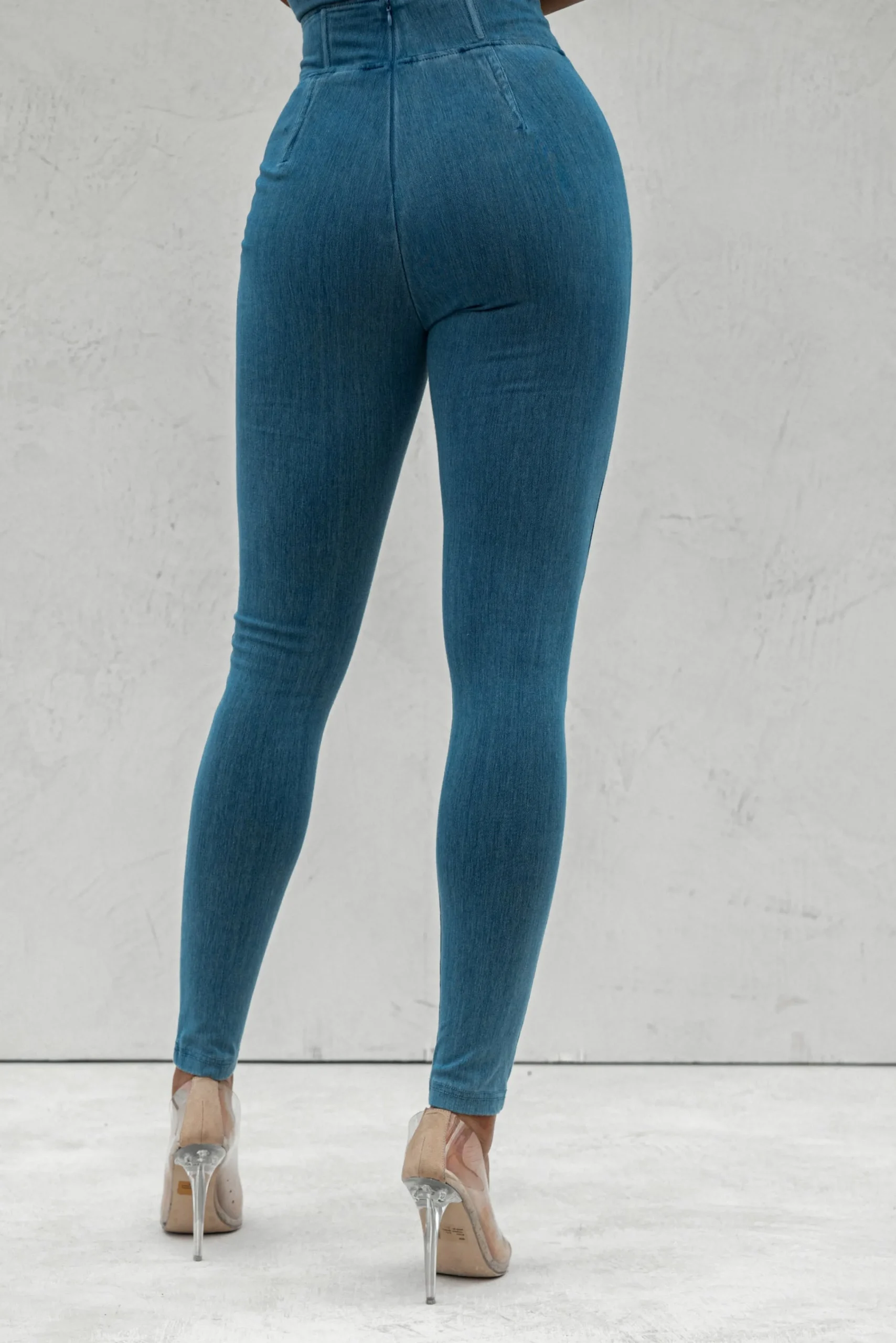 Medium Wash ALICE HIGH WAISTED JEANS*JLUXLABEL Clearance