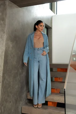 Medium Wash Denim Aline Jeans*JLUXLABEL Clearance