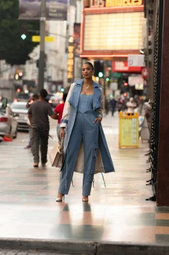 Medium Wash Fenix Reversible Denim Corset*JLUXLABEL Fashion