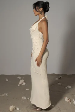Milk Seaside Halter Maxi Dress*JLUXLABEL Best
