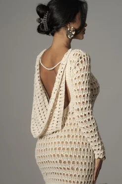 Milk Serene Wonders Crochet Dress*JLUXLABEL Sale