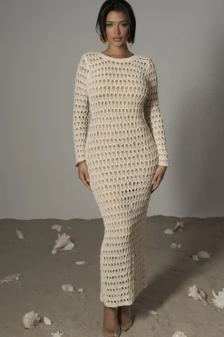 Milk Serene Wonders Crochet Dress*JLUXLABEL Sale