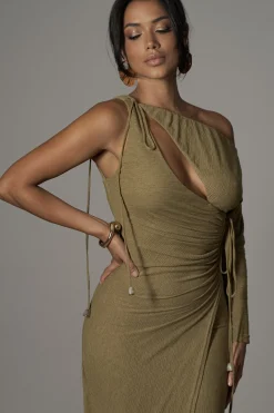 Moss Odelia Crinkled Maxi Dress*JLUXLABEL Discount