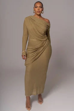 Moss Paradise Hills Maxi Skirt*JLUXLABEL Clearance