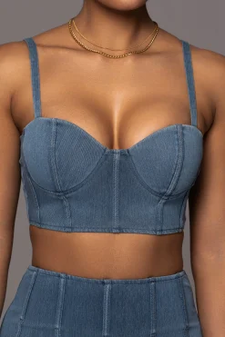 NAT LIV x Denim Eliana Skirt Set*JLUXLABEL Fashion